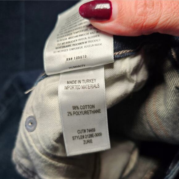 Citizens of Humanity Zurie Straight Jeans Sutherland Size 30 - Picture 7 of 10